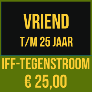 Vriend - t/m 25jaar -  Filmfestival Tegenstroom